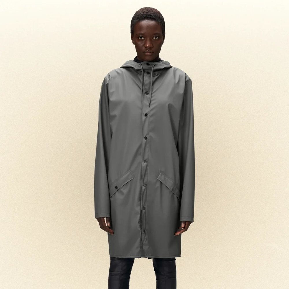 NEW RAINS LONG JACKET W3 Grey